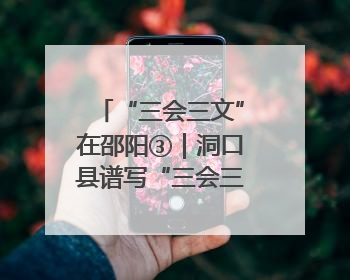“三会三文”在邵阳③｜洞口县谱写“三会三文”落实新篇章 构建协同联动大格局