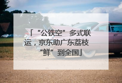 “公铁空”多式联运，京东助广东荔枝“鲜”到全国