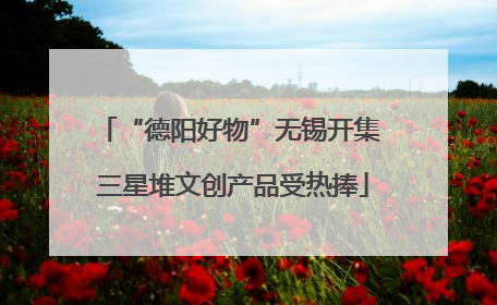 “德阳好物”无锡开集 三星堆文创产品受热捧
