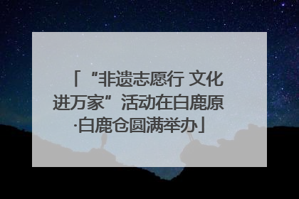 “非遗志愿行 文化进万家”活动在白鹿原·白鹿仓圆满举办