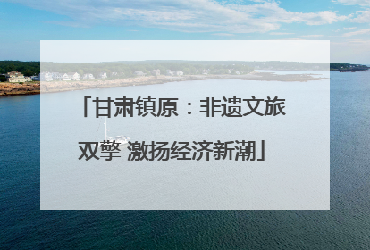 甘肃镇原：非遗文旅双擎 激扬经济新潮