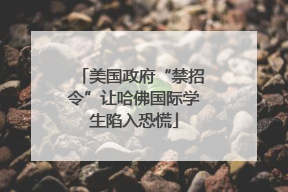 美国政府“禁招令”让哈佛国际学生陷入恐慌