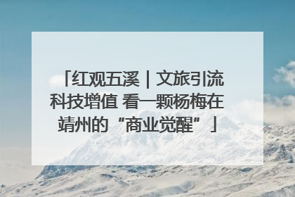 红观五溪｜文旅引流 科技增值 看一颗杨梅在靖州的“商业觉醒”