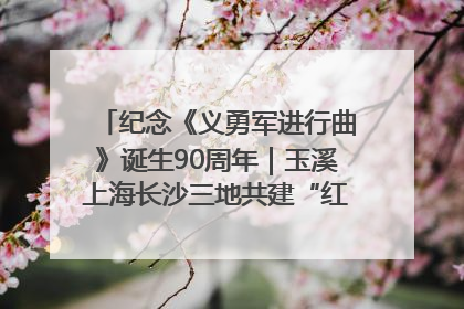 纪念《义勇军进行曲》诞生90周年｜玉溪上海长沙三地共建“红色思政教育共同体”
