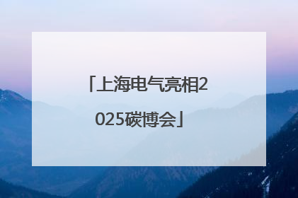 上海电气亮相2025碳博会