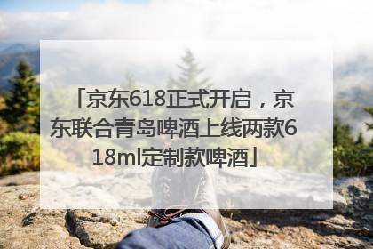 京东618正式开启，京东联合青岛啤酒上线两款618ml定制款啤酒