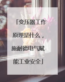 变压器工作原理是什么，施耐德电气赋能工业安全