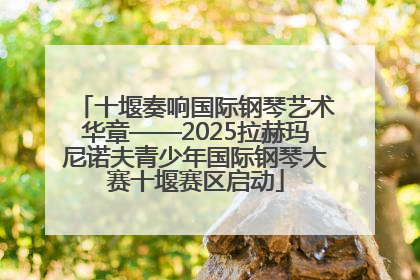 十堰奏响国际钢琴艺术华章——2025拉赫玛尼诺夫青少年国际钢琴大赛十堰赛区启动