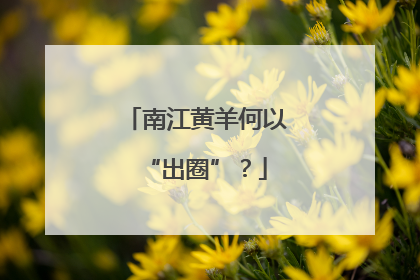 南江黄羊何以“出圈”？