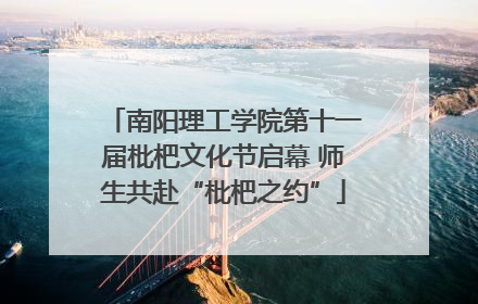 南阳理工学院第十一届枇杷文化节启幕 师生共赴“枇杷之约”