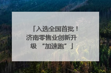 入选全国首批！济南零售业创新升级 “加速跑”