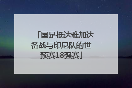 国足抵达雅加达备战与印尼队的世预赛18强赛
