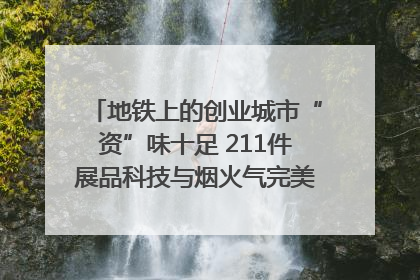 地铁上的创业城市“资”味十足 211件展品科技与烟火气完美融合｜西博视界