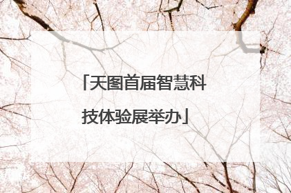 天图首届智慧科技体验展举办