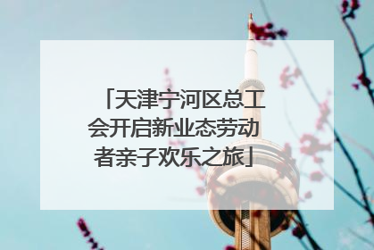 天津宁河区总工会开启新业态劳动者亲子欢乐之旅