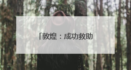 敦煌：成功救助国家二级野生保护动物小苇鳽