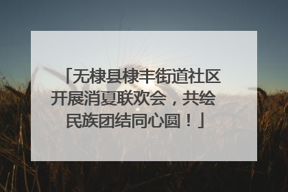 无棣县棣丰街道社区开展消夏联欢会，共绘民族团结同心圆！