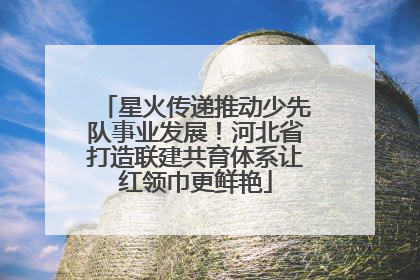 星火传递推动少先队事业发展！河北省打造联建共育体系让红领巾更鲜艳