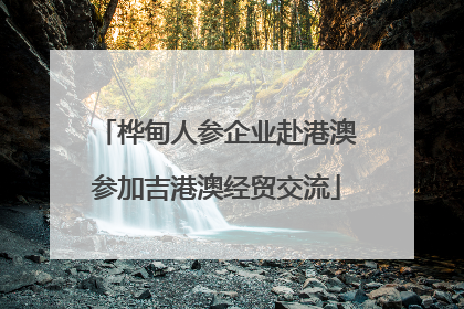 桦甸人参企业赴港澳参加吉港澳经贸交流