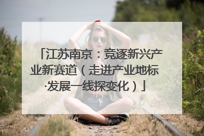 江苏南京：竞逐新兴产业新赛道（走进产业地标·发展一线探变化）