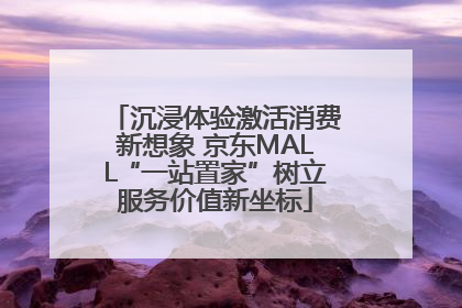沉浸体验激活消费新想象 京东MALL“一站置家”树立服务价值新坐标