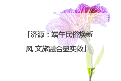 济源：端午民俗焕新风 文旅融合显实效