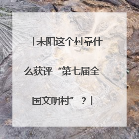 耒阳这个村靠什么获评“第七届全国文明村”？