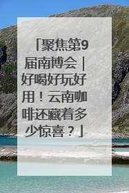 聚焦第9届南博会｜好喝好玩好用！云南咖啡还藏着多少惊喜？