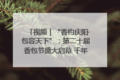 视频｜“香约庆阳·包容天下”：第二十届香包节盛大启幕 千年非遗香飘世界