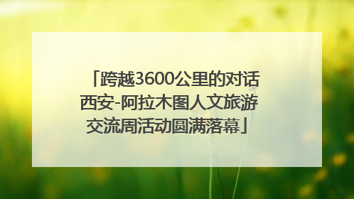 跨越3600公里的对话 西安-阿拉木图人文旅游交流周活动圆满落幕