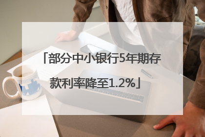 部分中小银行5年期存款利率降至1.2%