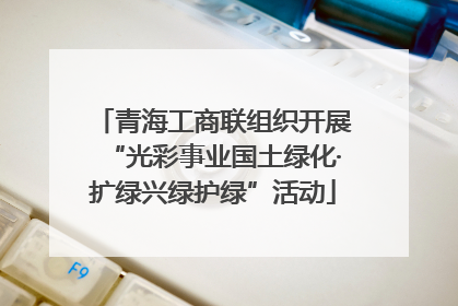 青海工商联组织开展“光彩事业国土绿化·扩绿兴绿护绿”活动
