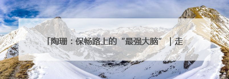 陶珊：保畅路上的“最强大脑”｜走进新时代“雷锋传人 长沙榜样”