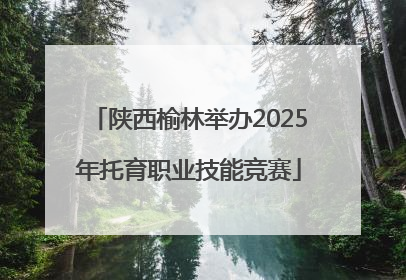 陕西榆林举办2025年托育职业技能竞赛