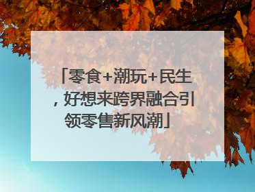 零食+潮玩+民生，好想来跨界融合引领零售新风潮