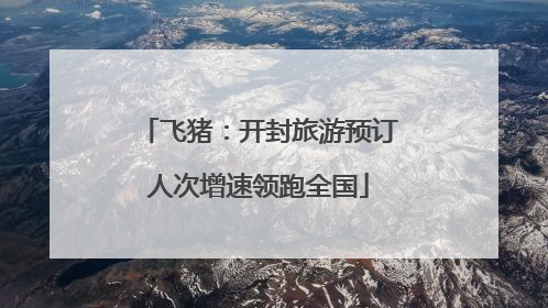 飞猪：开封旅游预订人次增速领跑全国