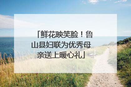 鲜花映笑脸！鲁山县妇联为优秀母亲送上暖心礼