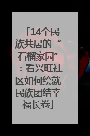 14个民族共居的“石榴家园”：看兴旺社区如何绘就民族团结幸福长卷