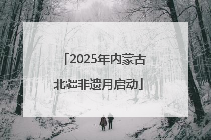 2025年内蒙古北疆非遗月启动