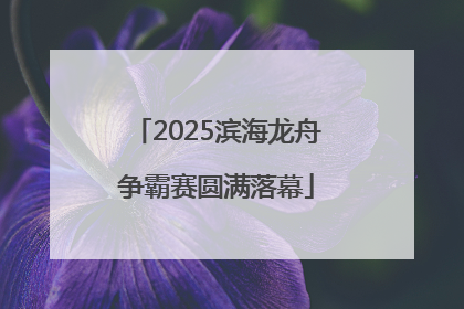 2025滨海龙舟争霸赛圆满落幕