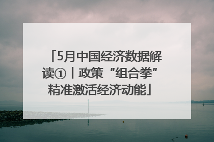 5月中国经济数据解读①丨政策“组合拳”精准激活经济动能