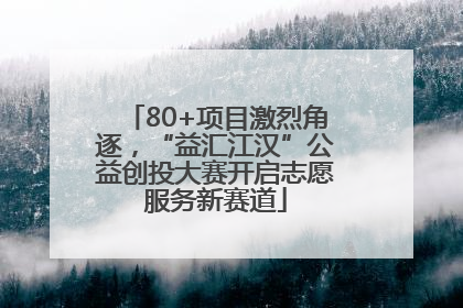 80+项目激烈角逐，“益汇江汉”公益创投大赛开启志愿服务新赛道